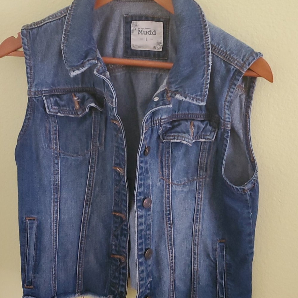 Vintage Mudd Jean vest